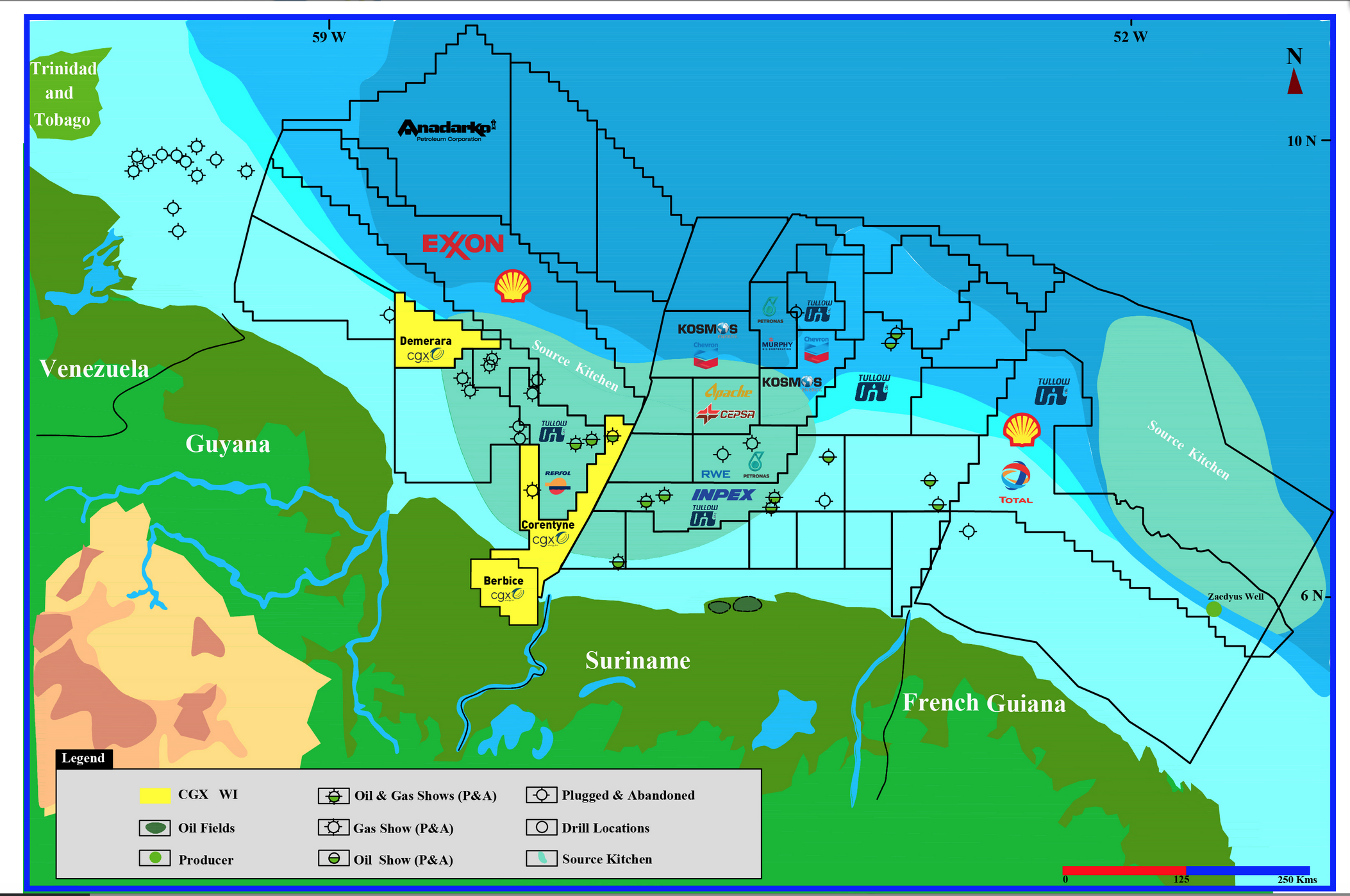 Guyana: Download Free GIS Dataset: Spatial Data, Rasters, Shapefiles, etc.